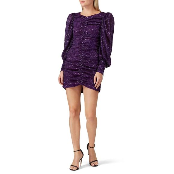 For Love And Lemons Dresses & Skirts - For Love and Lemons La Villette Mini Dress in Purple Size Medium